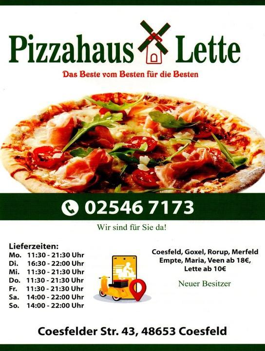 Pizza haus lette